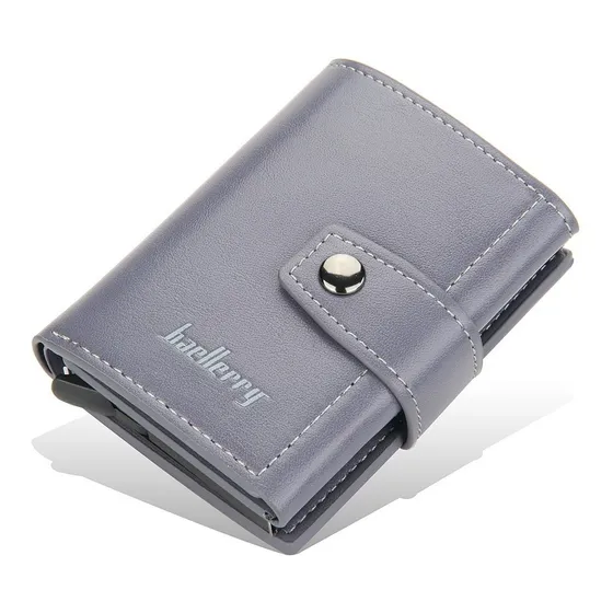 Tarjetero Protector Rfid Cuero Pu - Baellery