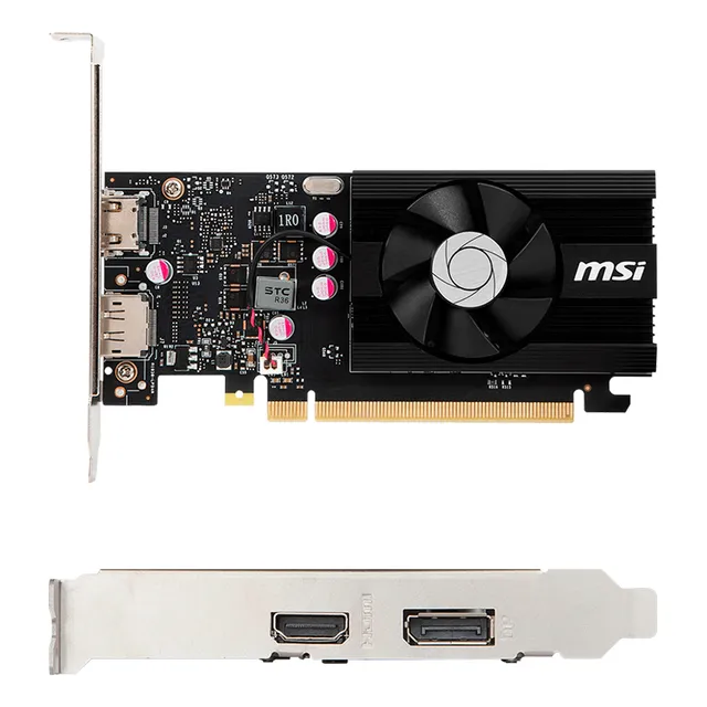 Tarjeta De Video Msi Geforce Gt 1030 4gd4 Lp Oc, 4gb Ddr4