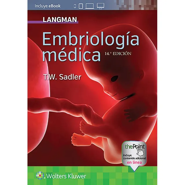 Langman Embriología Médica 14 de T.W. Sadler Editorial Wolters Kluwer