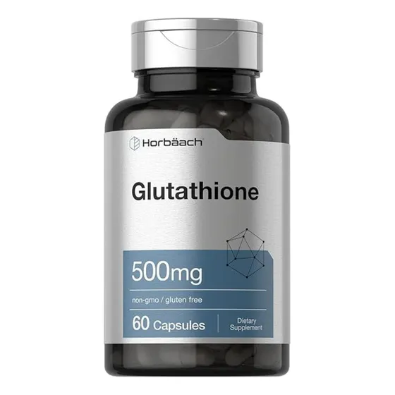 L Glutatión (glutathione) 500 Mg 60 Cápsulas Horbaach
