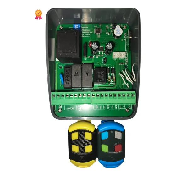 Tablero Motor 3 Cables Receptor Integrado Y 2 Controles Nova