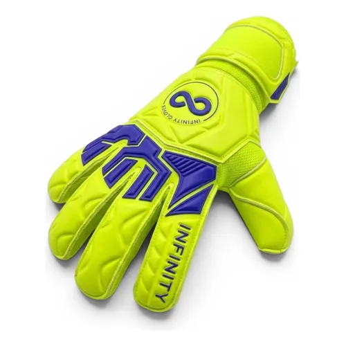 Luva De Goleiro Profissional N1 Zeus + Cor Azul Tamanho 10
