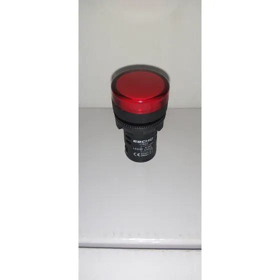 Luz Piloto Rojo 22mm Ebchq 220v 