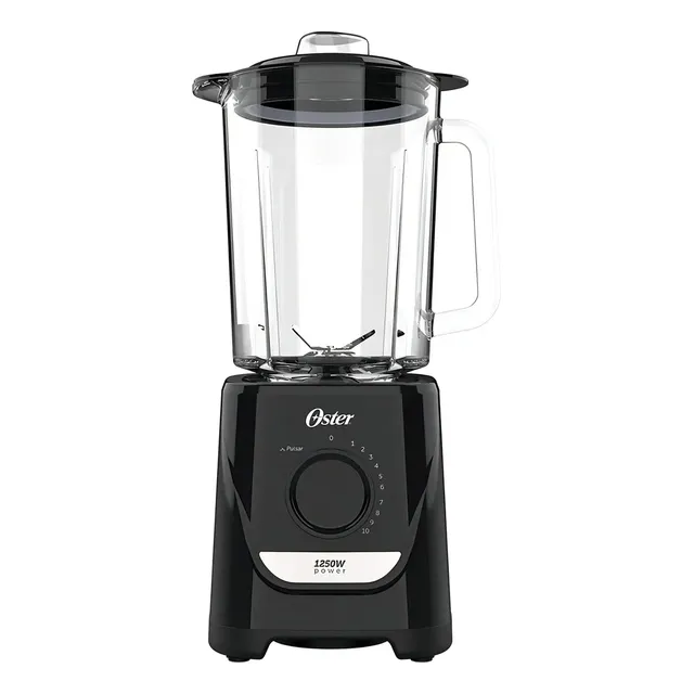 Liquidificador Oster Oliq520 Preto De 1,8l 1250w Jarra De Vidro...