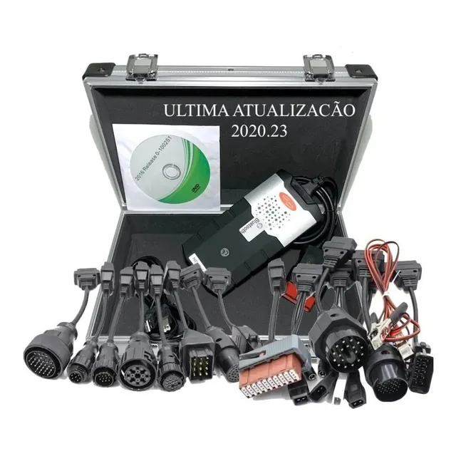 Kit Scanner Automotivo Autocom Delfi +16 Cabos Atualizado Af