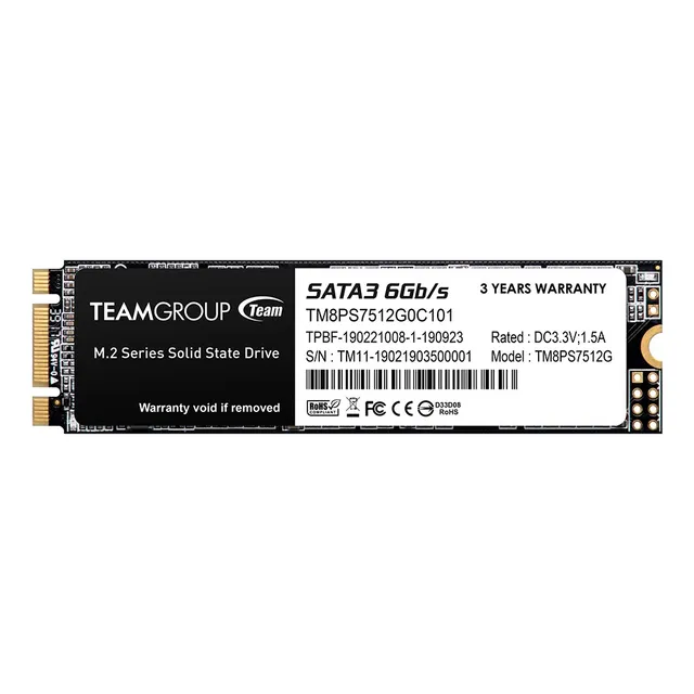 Disco Ssd 512gb Estado Solido M.2 M2 Sata3 Teamgroup 6gb/s