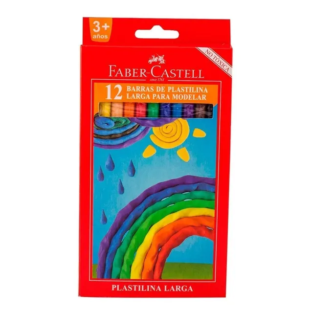 Plastilina Larga Faber X12