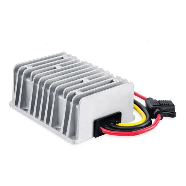 Convertidor De Voltaje 36v/48v A 12v 30a Con Porta Fusible.