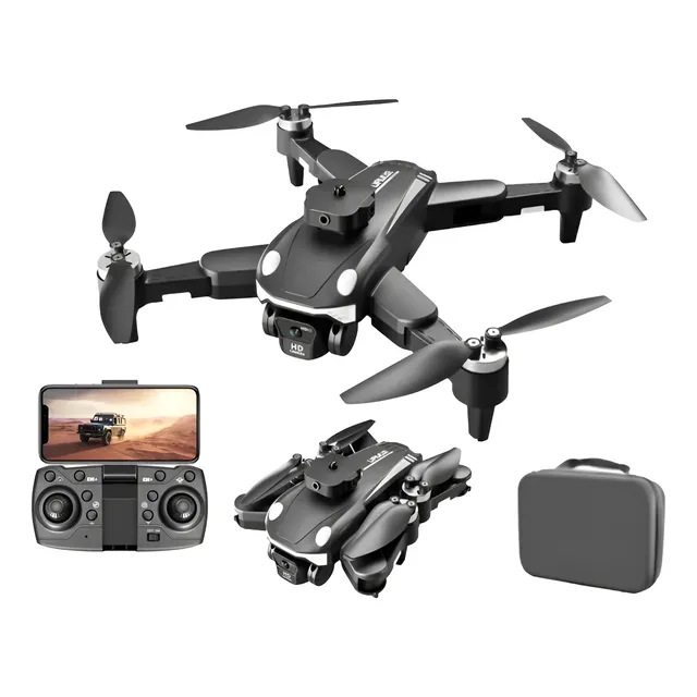 Dron Plegable 4k Hd Con Doble Cámara Y Control Remoto Wifi