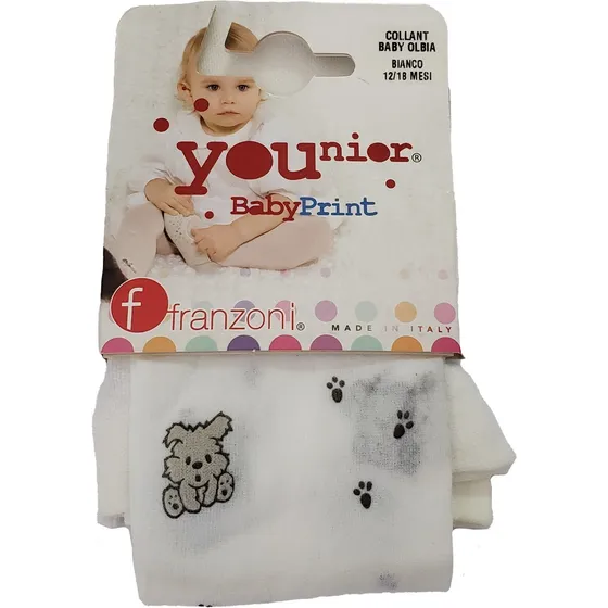 Medias Panty Niña Baby Print 40 Den Franzoni Ref. 2029