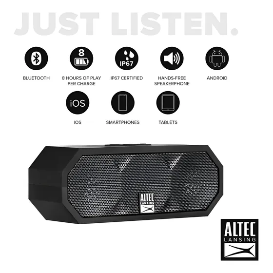 Parlante Altec Lansing Waterproof