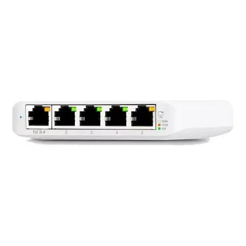 Switch Gigabit Administ Ubiquiti 5 Puertos, 1x Poe In, Usb-c