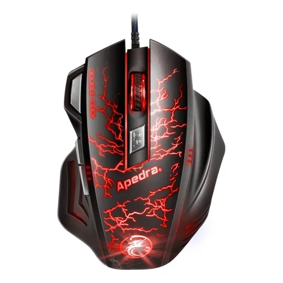 Mouse Gamer A7 Rgb  3200 Dpi