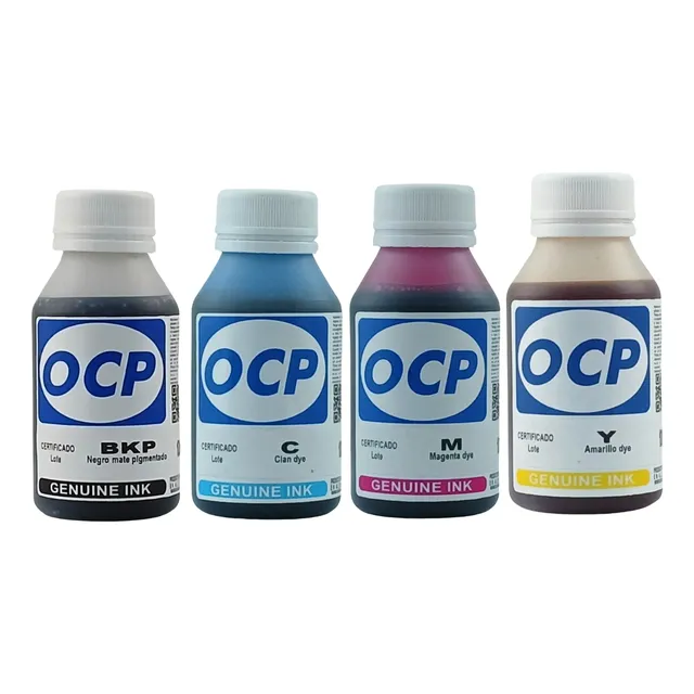 Tinta Alemana Ocp Para Plotter Hp 111 510 500 110 4x100ml