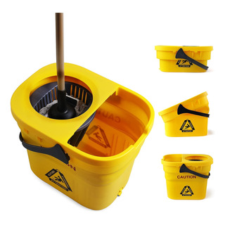 Cubeta Para Trapear Amarilla Plegable 26 Litros Grande. Cubeta Para Trapear Amarilla Plegable 26 Litros Grande.