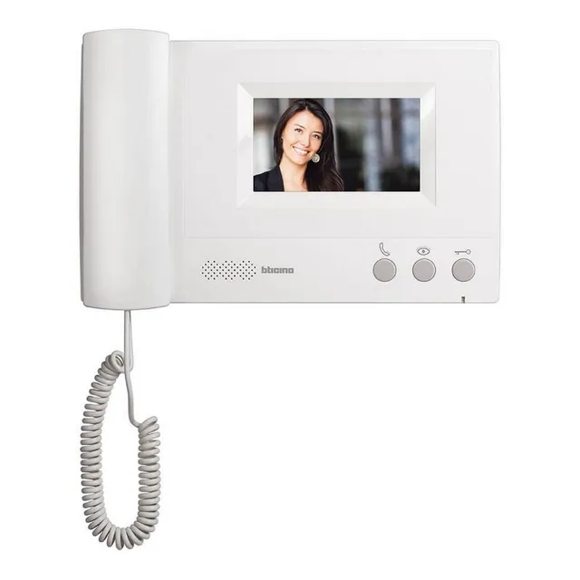 Kit Video Bticino 4.3  Con Auricular Sistema 4 Hilos