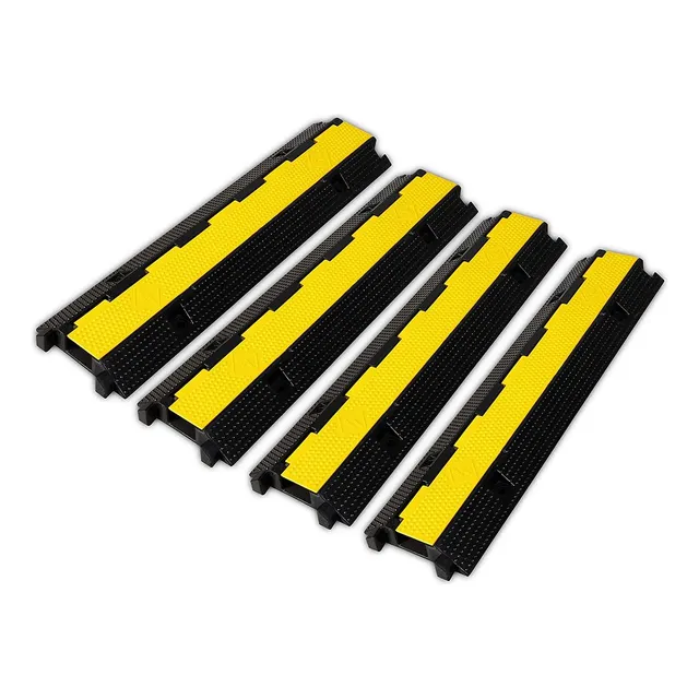 F Come 4 Paquete De Cable De Goma Rampa Manguera Protector D