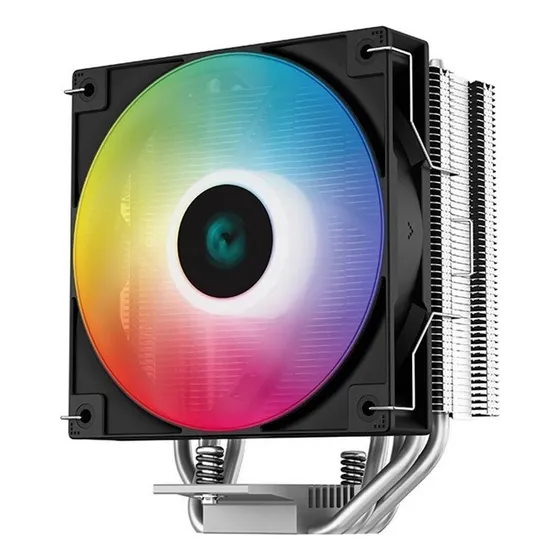Cooler Para Processador Deepcool Ag400 Argb 120mm Prata LED diversas