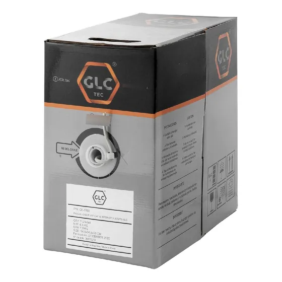 Cable Utp Glc Bobina 305m Cat 5e Interior Redes
