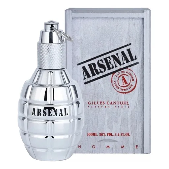 Perfume Arsenal Platinum Gilles Cantuel Edp 100ml Original Masculino Lacrado 212 Vip Men
