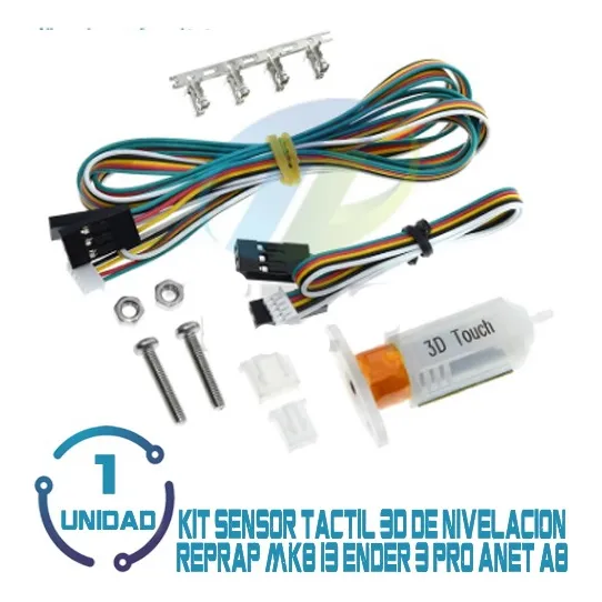 Kit Sensor Tactil 3d De Nivelacion Reprap Mk8 I3 Ender 3 Pro