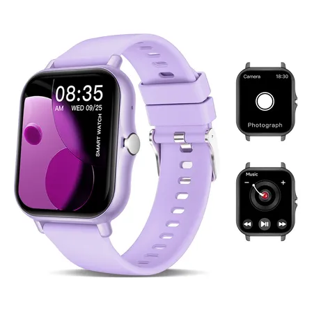 Smartwatch Llamadas Bluetooth Música Deportivo Lila