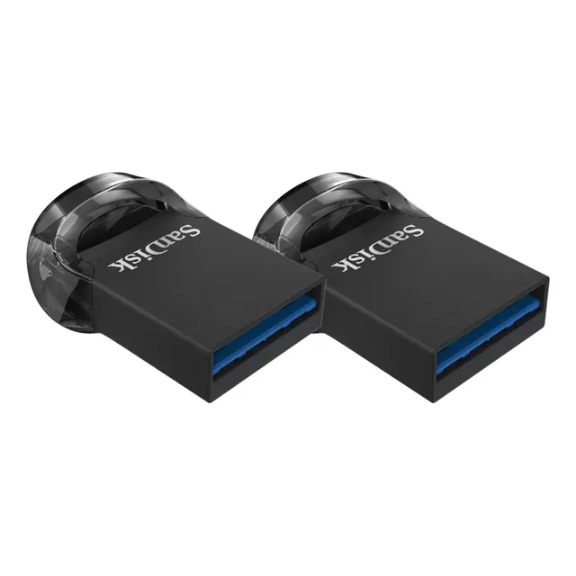 Pendrive 64 Gb Sandisk Ultra Fit Mini Nano Pack X2 Unidades