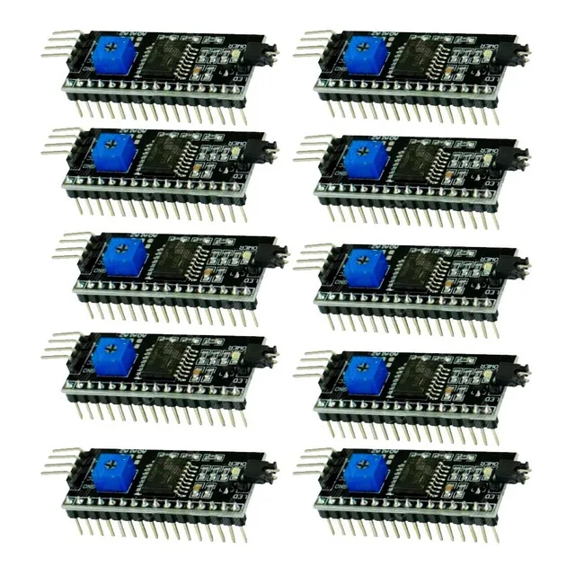 10 Pzs Interfaz De Conversion I2c Para Lcd 1602 2004 Arduino
