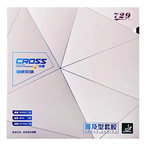 Goma Friendship 729 Cross Tenis De Mesa Ping Pong Ittf Negro