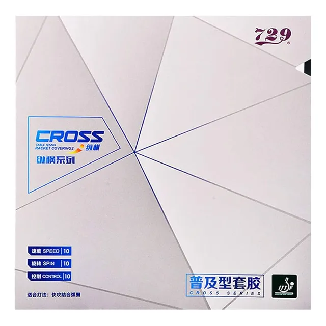 Goma Friendship 729 Cross Tenis De Mesa Ping Pong Ittf Negro