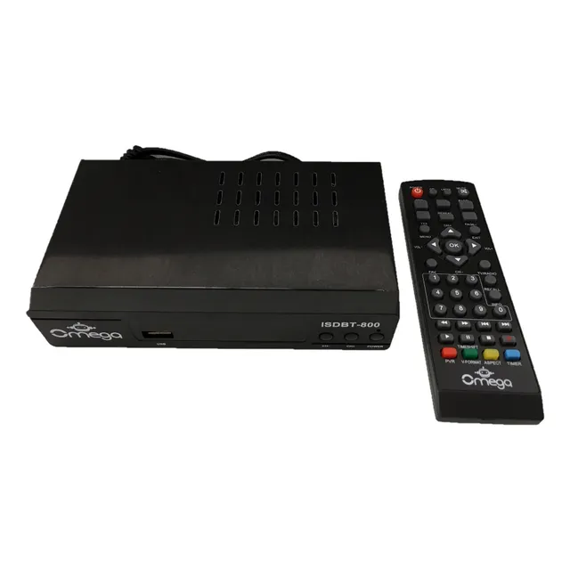 Sintonizador Receptor De Tv Digital Isdbt Full Hd Canales Hd