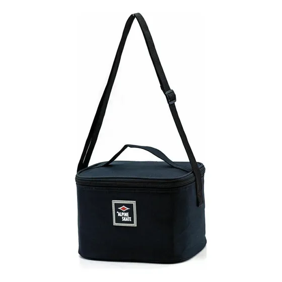 Lunchera Deportiva Termica Escolar Adulto Alpine Skate 51455 Color Negro Liso
