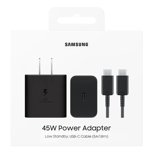 Samsung 45w Cargador Super Rápido 2.0 Usb-c Cable Original
