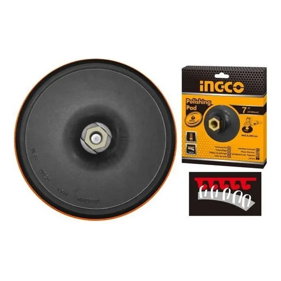 Disco Goma 180mm Velcro P Lija O Bonete App0111801 -smf