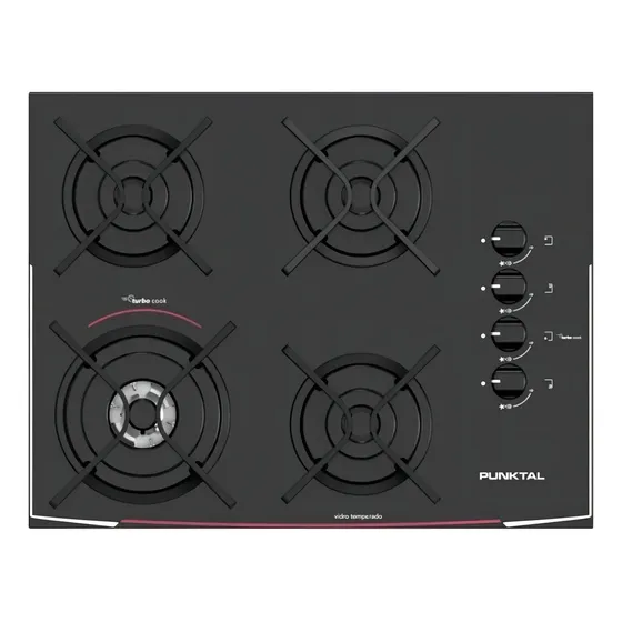 Anafe A Gas Punktal Pk-ag 940 Negro 220v
