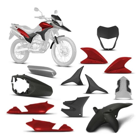 Carenagem Xre 300 Pro Tork Completo 2010/12 Carenagem Xre 300 Pro Tork Completo 2010/12