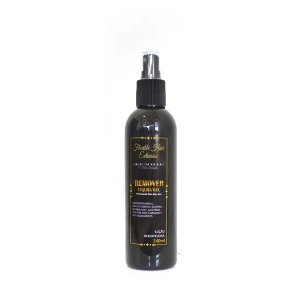 Removedor Orgânico De 240ml Para Mega Hair Adesivados 