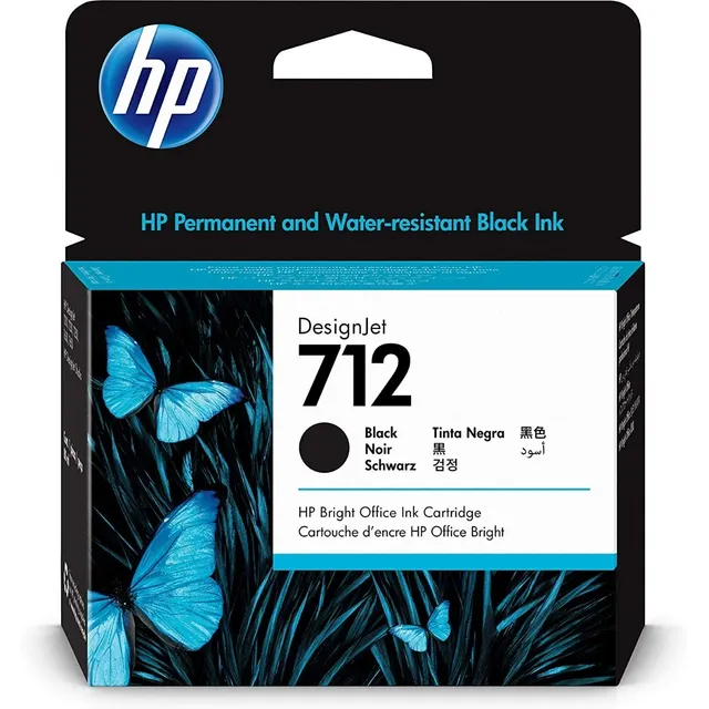 Cartucho Hp 712 Negro 80ml Designjet Hp T250 T650 Studio
