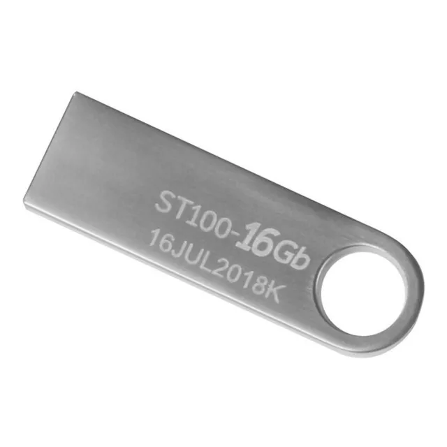 Memoria Usb Stylos Tech St100 16 Gb Usb 2.0 Plata