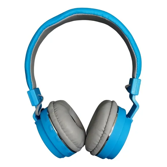 Fone de ouvido on-ear gamer sem fio Kapbom KA-933 azul