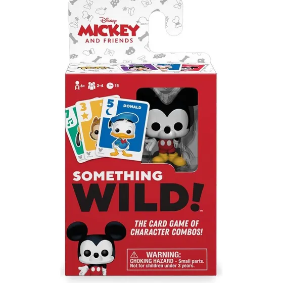 Juego De Mesa Cartas Something Wild Funko Mickey Mouse Disne