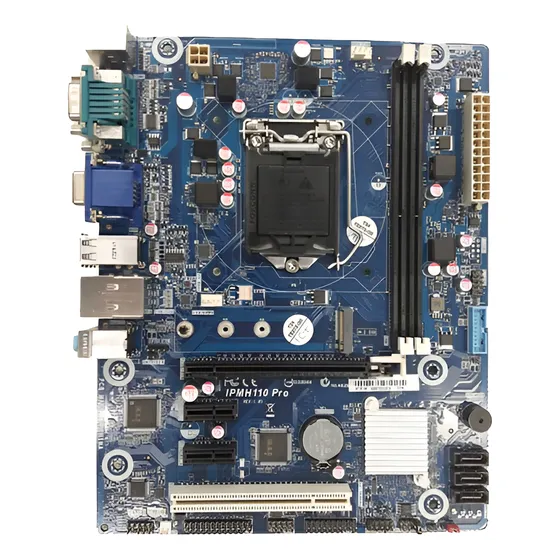 Placa Mãe Pcware Ipmh110 Pro Lga 1151 Ddr4 Rev 1.01 Oem Azul (Recondicionado)
