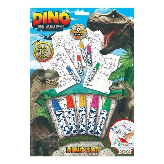 Super Set Para Pintar Fibras Y Laminas Original Kreker