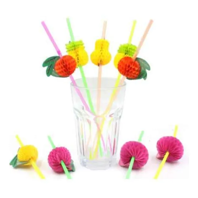 Sorbetes Decorados Para Cócteles O Bebidas ( Pack 50 Unid )