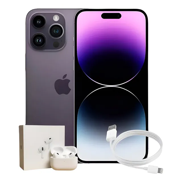 Apple iPhone 14 Pro Max 512 Gb - Esim - Morado Oscuro + Regalo