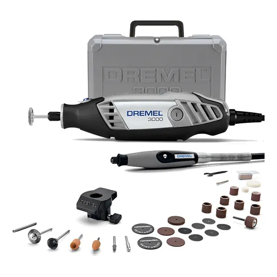 Microrrefinador 3000 con 30 accesorios Dremel 220V