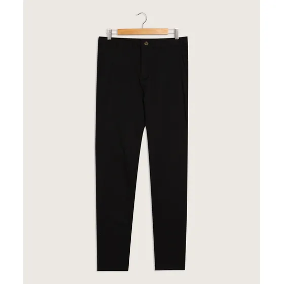 Pantalon Hombre Patprimo Chino Negro Algodón 44071015-10
