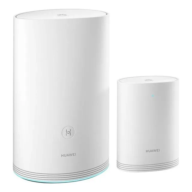 Router Wifi Mesh Huawei Q2 Pro Powerline 1 Base + 1 Satelite Color Blanco
