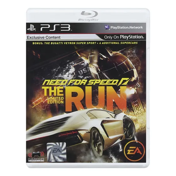 Need For Speed: The Run Limited Edition Ps3 Físico