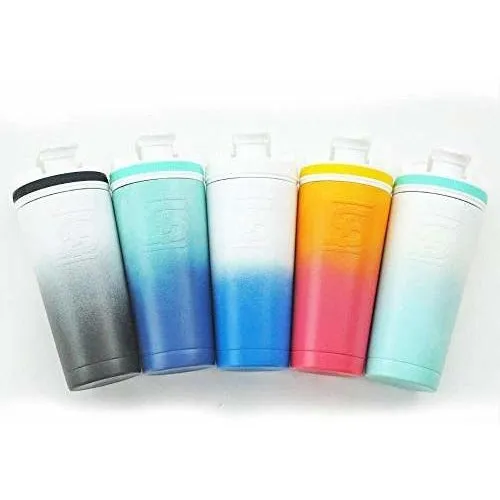 Coctelera Acero Inoxidable Aislado Botella Agua 1m